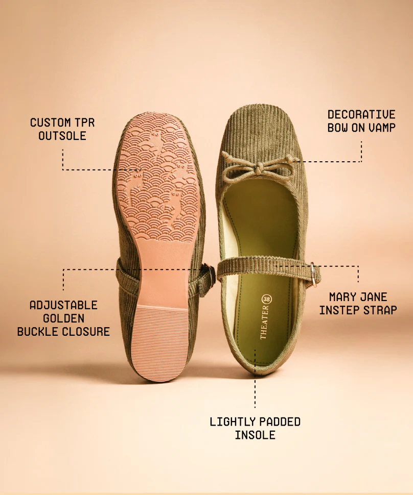 Dorothy Corduroy Olive - Image 4