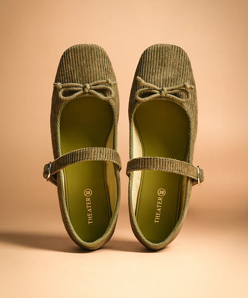 Dorothy Corduroy Olive - Image 6
