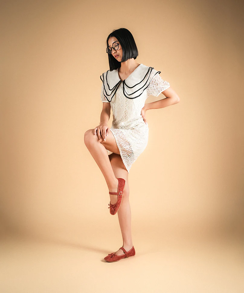 Dorothy Corduroy Rust - Image 2