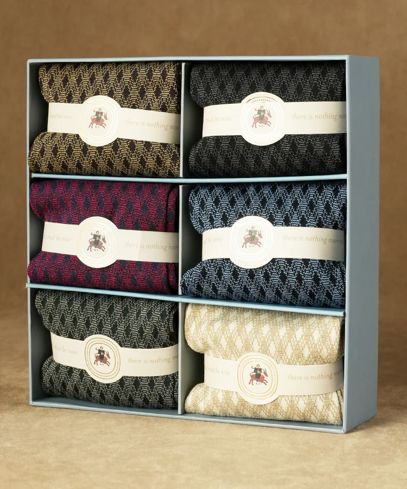Gingham Box of 6 - Image 3