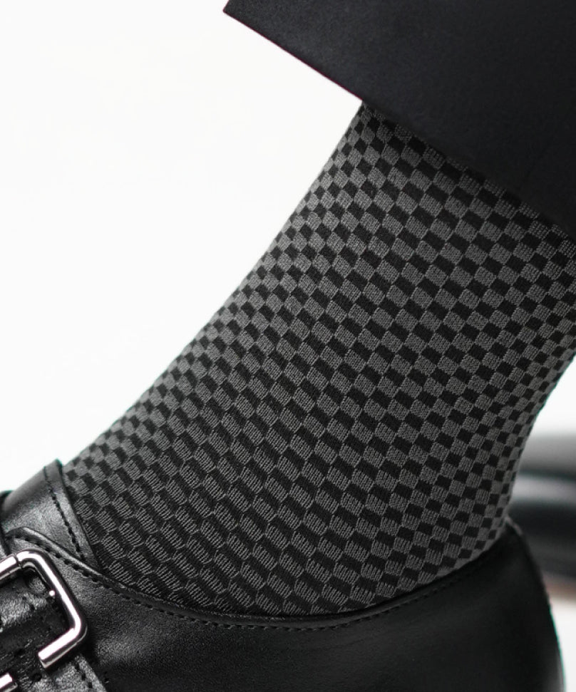 Grey Check - Image 2
