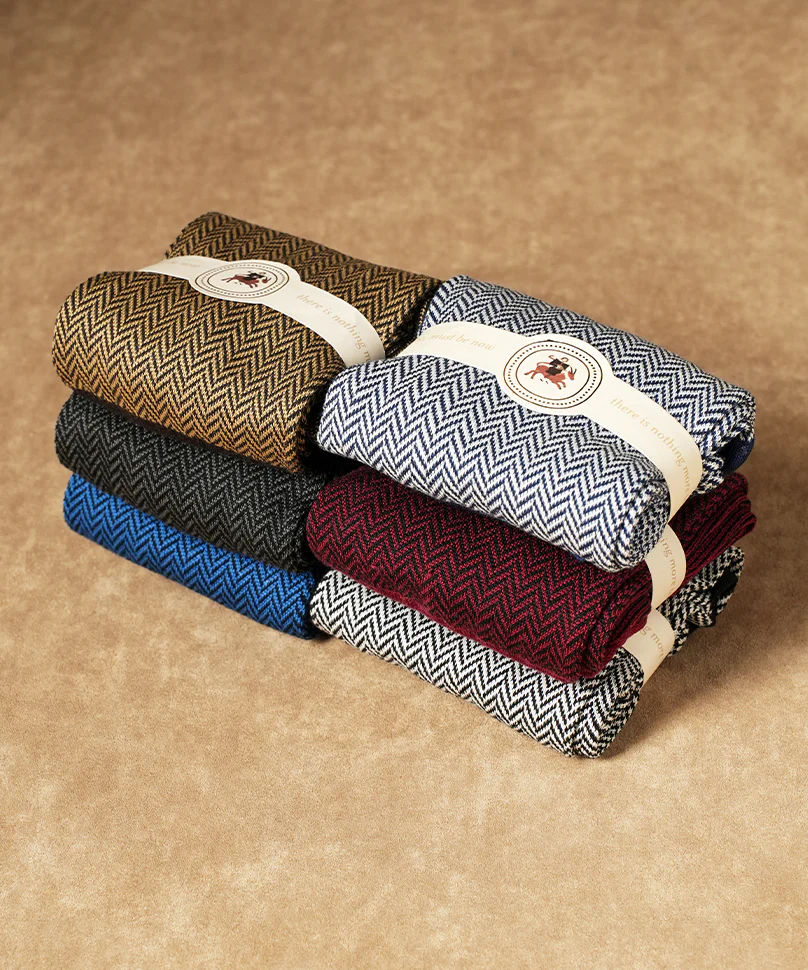 Herringbone Box of 6 Uno - Image 4