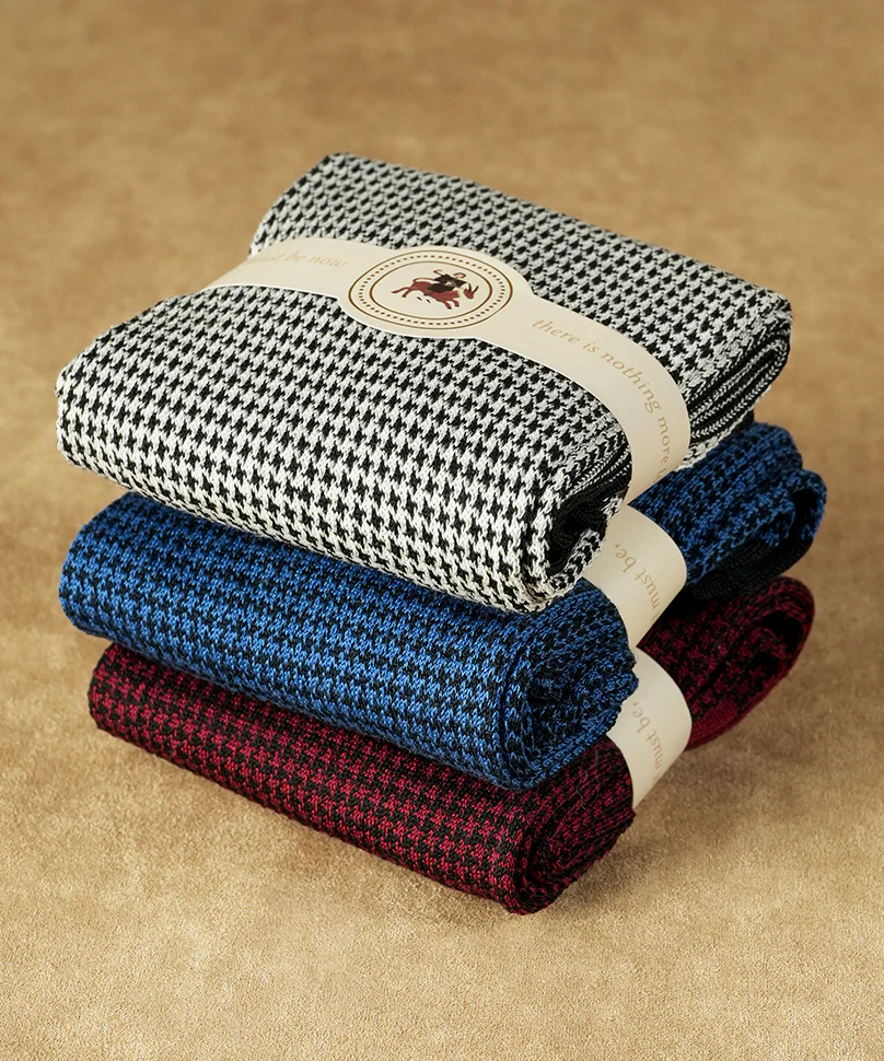 Houndstooth box of 3 Ocho - Image 4