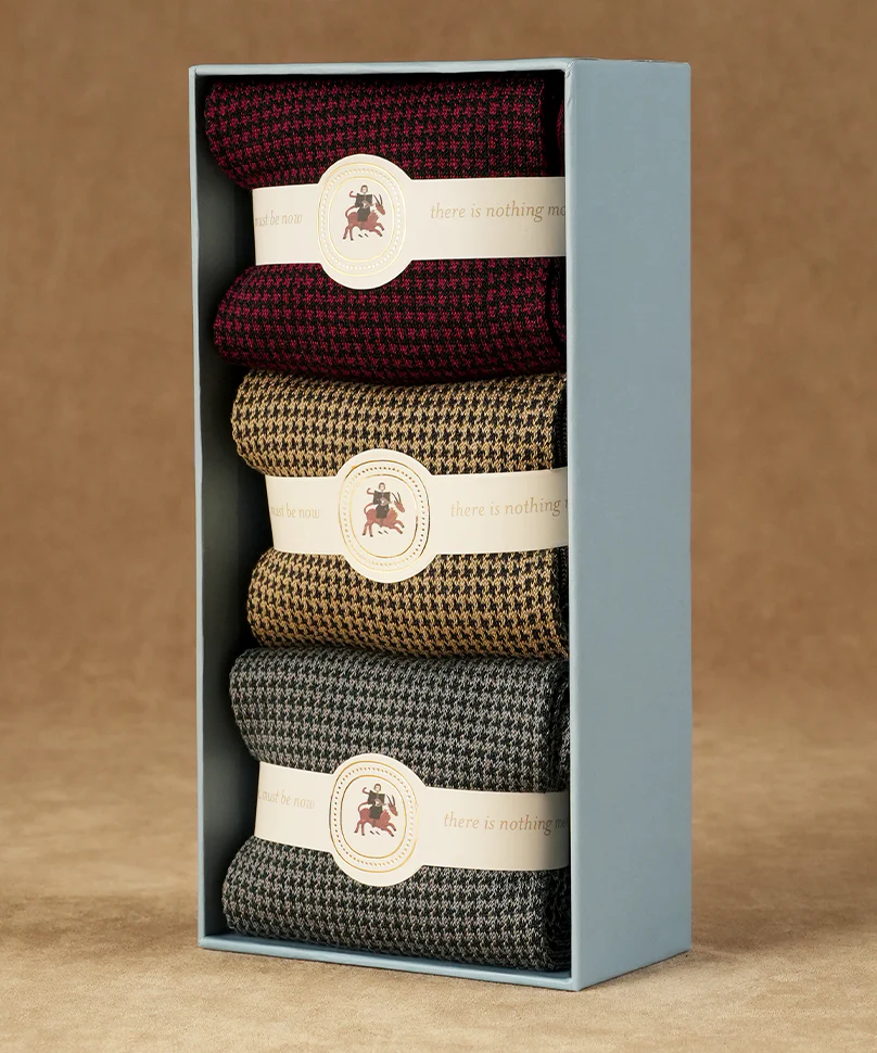 Houndstooth Box of 3- Uno - Image 3