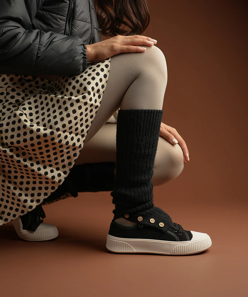 Leg Warmer - Black - Image 4