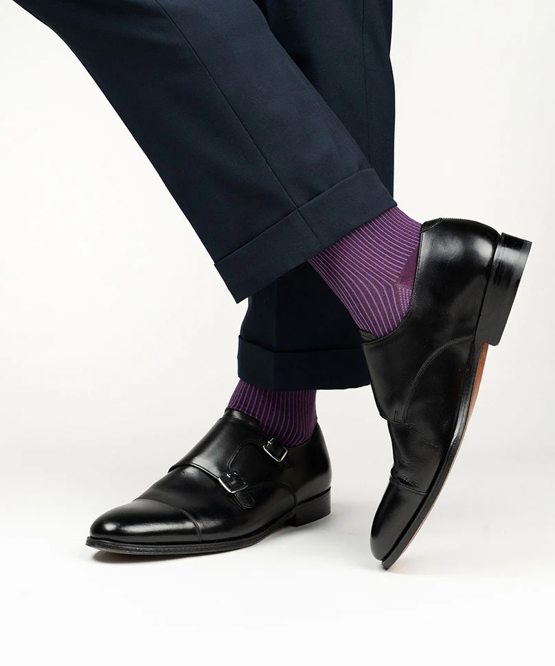 Purple Pinstripe