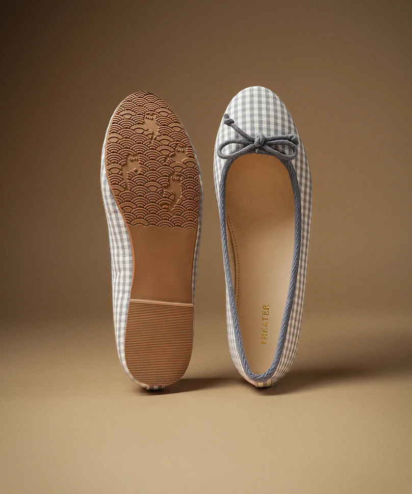 Swans Gingham Lilac - Image 6
